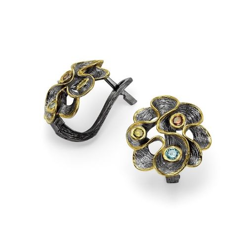 HAND MADE FLOWER EARRINGS