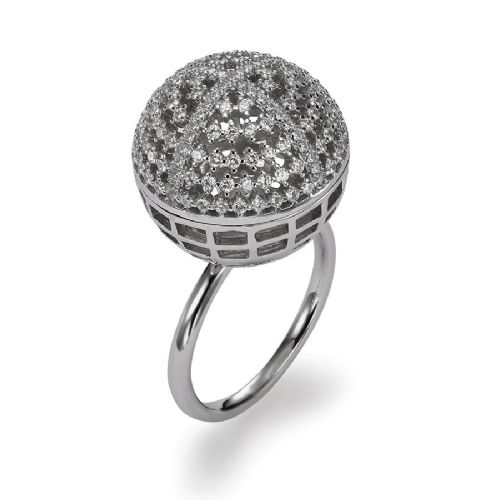 SILVER PLANET RING