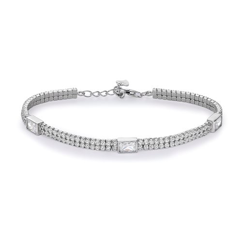 DOUBLE CHAIN TENNIS BRACELET