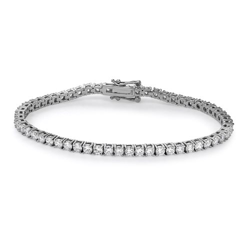 TENNIS BRACELET WITH CZ- 3MM